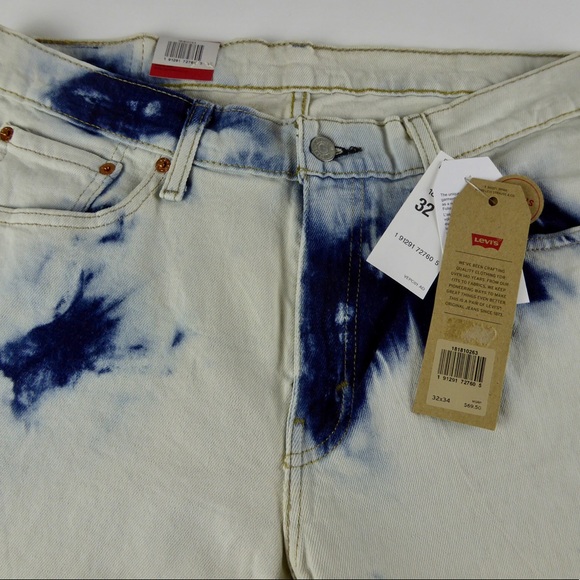 Levi’s Levi Strauss Tie Dye 541 Athletic Fit Jeans - Picture 2 of 8